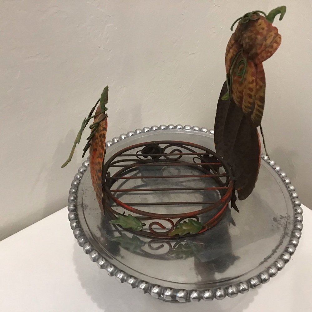 🍂 Metal Pumpkin Candle Holder – Cozy Fall Decor - Picture 4 of 6